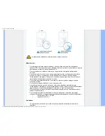 Preview for 3 page of Philips 200XW7 (Italian) User Manual