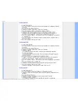 Preview for 65 page of Philips 200XW7 (Italian) User Manual