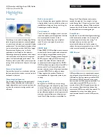 Preview for 2 page of Philips 201B2CS Specifications