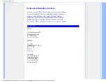 Preview for 71 page of Philips 201EL1 User Manual