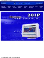 Philips 201P1074 User Manual предпросмотр