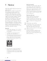 Preview for 4 page of Philips 201T1SB/00 User Manual