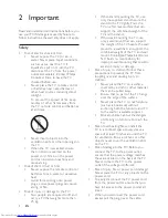 Preview for 6 page of Philips 201T1SB/00 User Manual