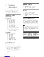 Preview for 16 page of Philips 201T1SB/00 User Manual