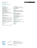 Preview for 3 page of Philips 202E1SB Specifications