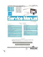 Philips 202E1SB2/69 Service Manual предпросмотр