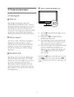 Предварительный просмотр 12 страницы Philips 202E2 User Manual