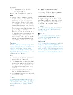 Preview for 4 page of Philips 203V5 User Manual