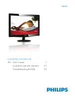 Philips 206V3L User Manual предпросмотр