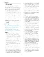 Preview for 3 page of Philips 206V3L User Manual