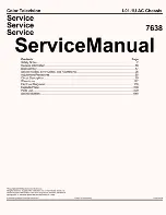 Philips 20DV6932/37R Service Manual preview