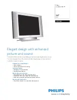 Preview for 1 page of Philips 20FT3220 Specifications