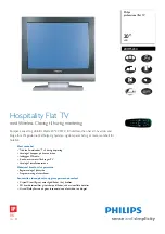 Preview for 1 page of Philips 20HF5210 Specifications