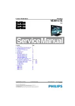 Philips 20HFL2809D/12 Service Manual предпросмотр