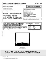 Предварительный просмотр 81 страницы Philips 20MC4304 Service Manual