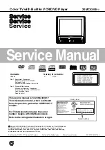 Предварительный просмотр 183 страницы Philips 20MC4304 Service Manual