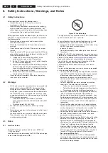 Preview for 4 page of Philips 20MF251W-27 Service Manual