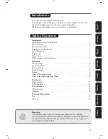 Preview for 5 page of Philips 20PF4110S/58 User Manual