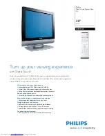 Philips 20PF5121 Brochure preview