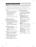 Preview for 58 page of Philips 20PF5320F/58 User Manual