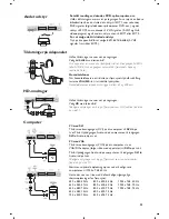 Предварительный просмотр 89 страницы Philips 20PF5320F/58 User Manual