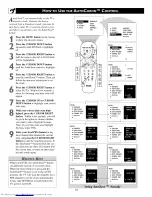 Preview for 10 page of Philips 20PF7835 Directions For Use Manual