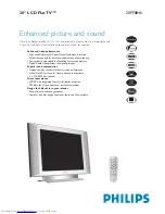 Philips 20PF8846 - annexe 1 Brochure preview