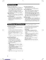 Preview for 34 page of Philips 20PF8846 - annexe 1 User Manual