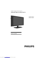 Preview for 1 page of Philips 20PFL2139/V7 User Manual