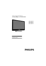 Philips 20PFL3439/V7 User Manual preview