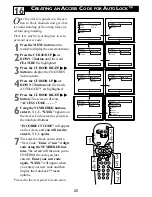 Preview for 20 page of Philips 20PS47S399 Directions For Use Manual