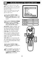 Preview for 25 page of Philips 20PS47S399 Directions For Use Manual