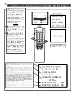 Предварительный просмотр 20 страницы Philips 20PT 30B Owner'S Manual