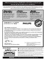 Preview for 2 page of Philips 20PT 91S Instructions For Use Manual