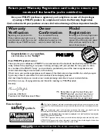 Preview for 2 page of Philips 20PT653R Directions For Use Manual