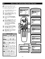 Preview for 10 page of Philips 20PT653R Directions For Use Manual