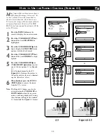 Preview for 11 page of Philips 20PT653R Directions For Use Manual