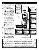 Preview for 18 page of Philips 20PT653R Directions For Use Manual