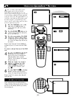 Preview for 24 page of Philips 20PT653R Directions For Use Manual