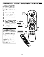 Preview for 27 page of Philips 20PT653R99 Directions For Use Manual