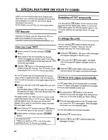 Preview for 22 page of Philips 20PV164 User Manual