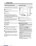 Предварительный просмотр 6 страницы Philips 20PV184 User Manual