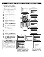 Preview for 22 page of Philips 20RF50S199 Directions For Use Manual