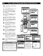 Preview for 24 page of Philips 20RF50S199 Directions For Use Manual