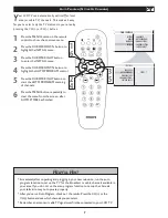 Предварительный просмотр 7 страницы Philips 20TA1000 User Manual