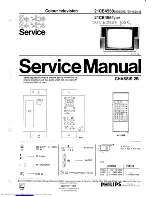 Philips 21CE4550/02S Service Manual preview