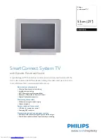 Preview for 1 page of Philips 21HT3312 Specifications