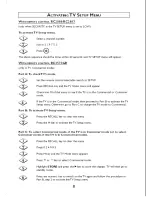 Preview for 8 page of Philips 21HT3411Z Instructions For Use Manual