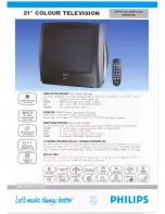 Philips 21PT1181 Specifications предпросмотр