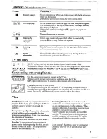 Предварительный просмотр 4 страницы Philips 21PT1653 User Manual